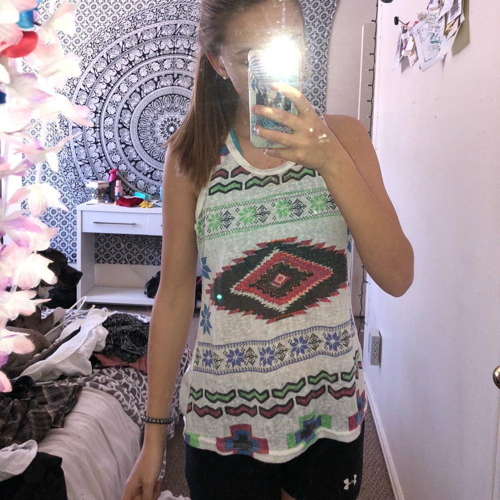 Colorful Muscle Tank